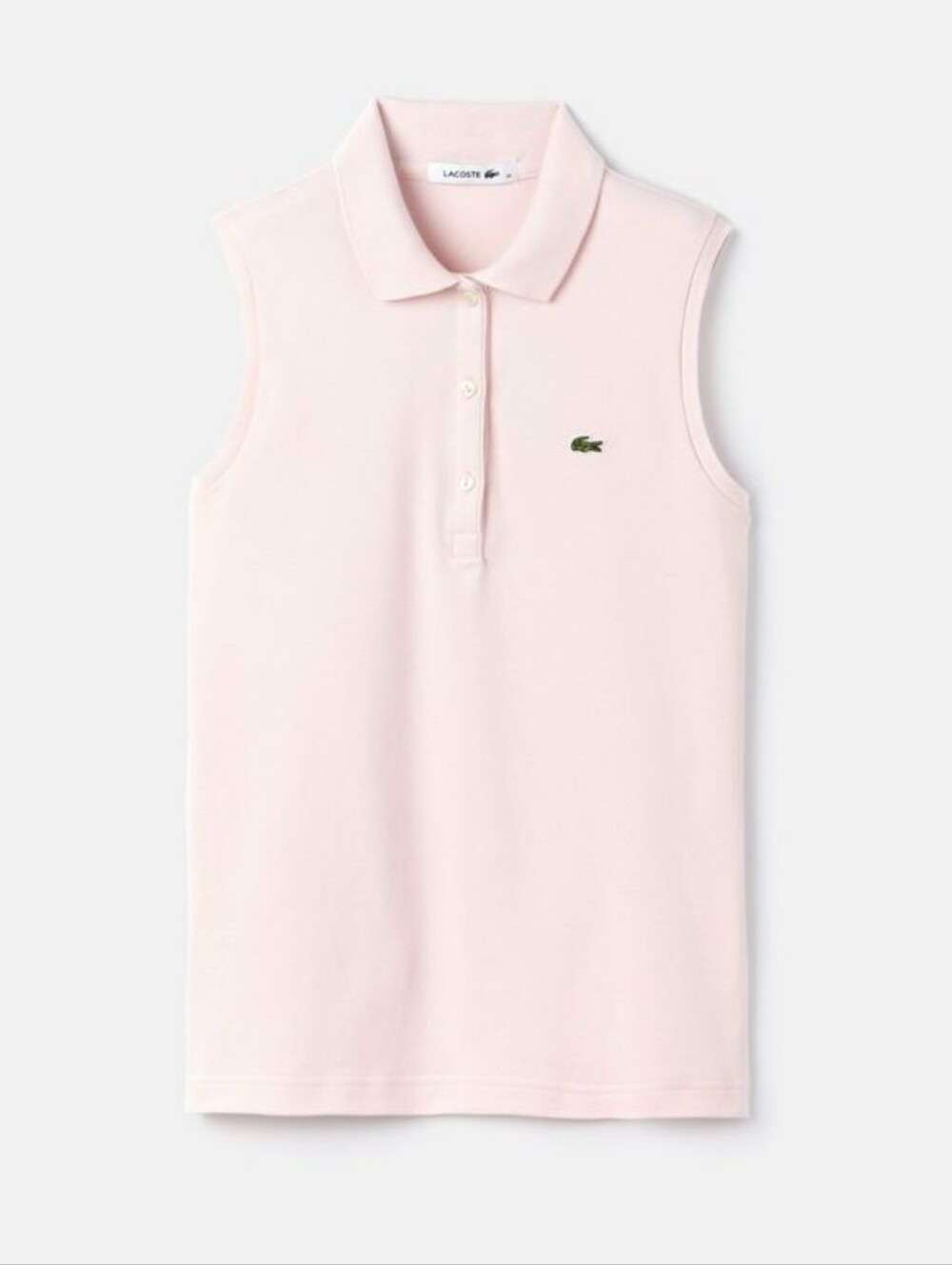 Lacoste Sleeveless Golf Polo